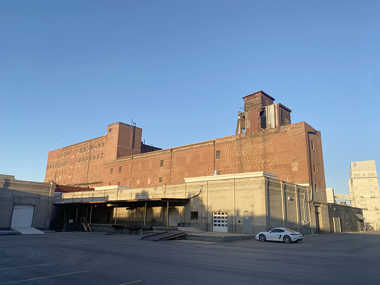 Surviving portions of the Heim Brewery in the East Bottoms.