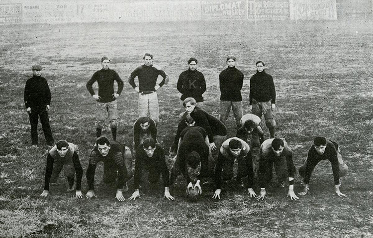 The 1905 Manual High School football team.