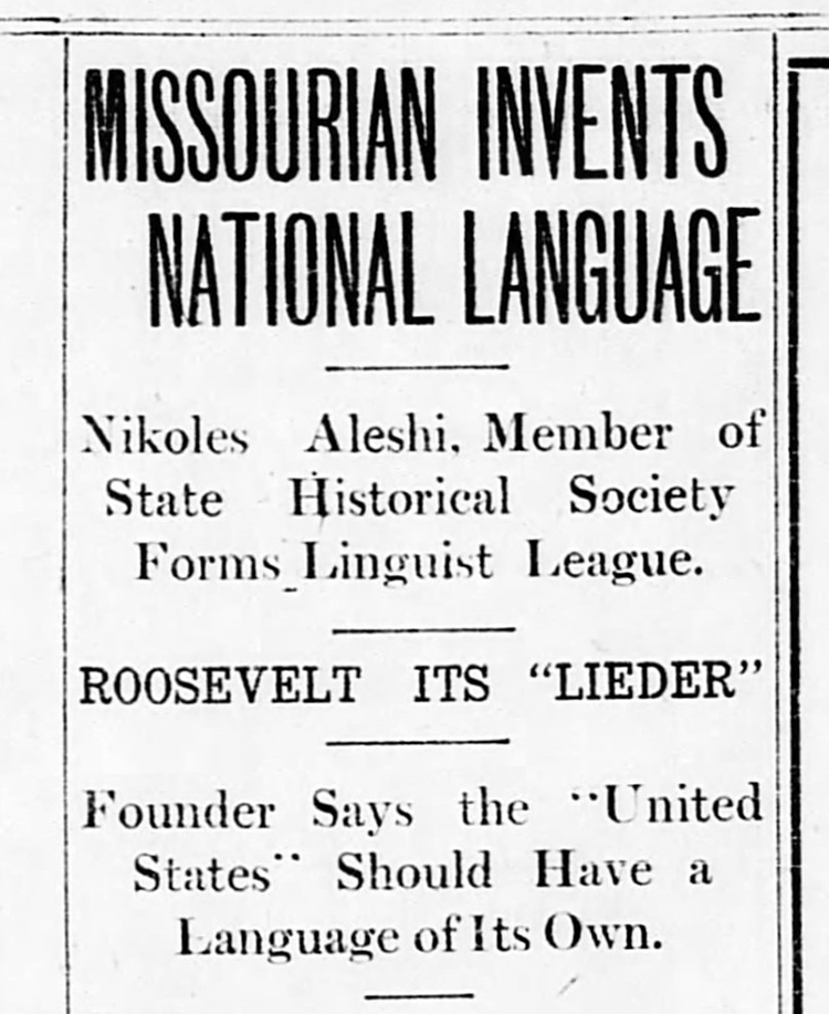 The Evening Missourian, December 18, 1910.