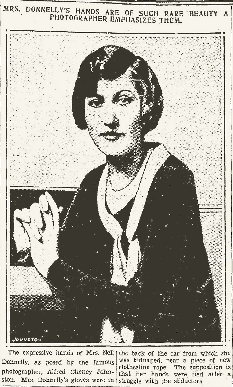 Nell Donnelly, December 18, 1931. THE KANSAS CITY TIMES