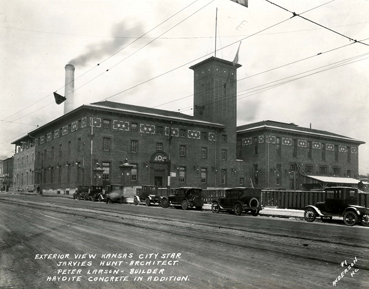 Kansas City Star Building, circa 1925.
