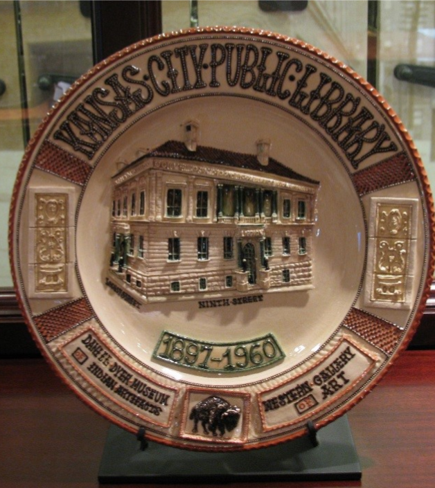 Ceramic commemorative plate