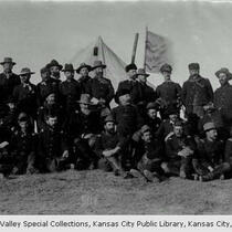 Wounded Knee, Group Portrait of Soldiers