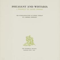 Pheasant and Wistaria