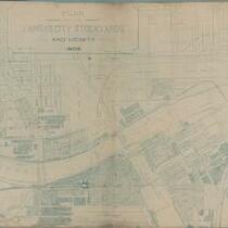 Plan of the Kansas City Stockyards and Vicinity