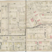 Rascher's Map of Kansas City, Kansas, Plates 172 & 173