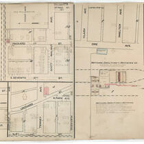 Rascher's Map of Kansas City, Kansas, Plates 293 & 294