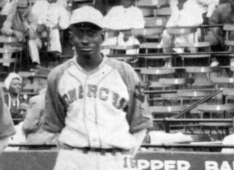 Satchel Paige. Courtesy of the Black Archives of Mid-America.